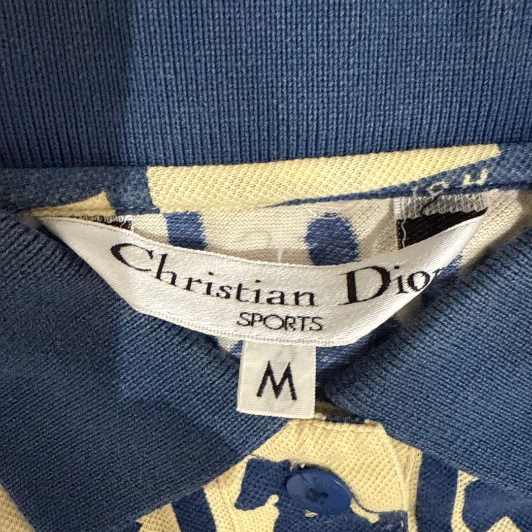 Christian Dior シルエットポロシャツ M