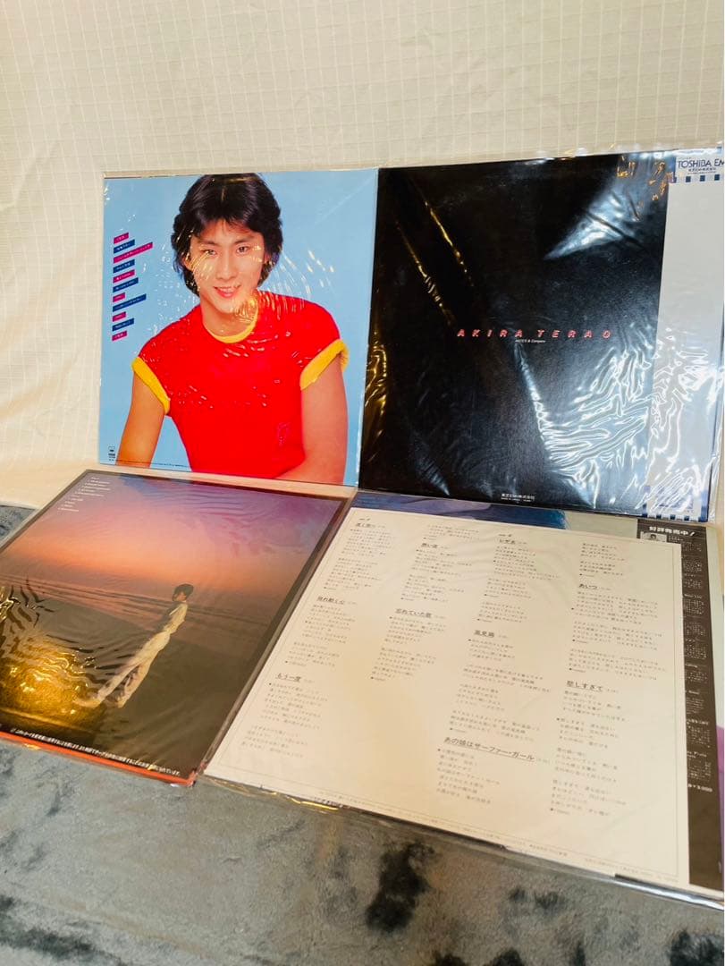 レコード　LP　昭和歌謡　松山千春　松田優作　ほか