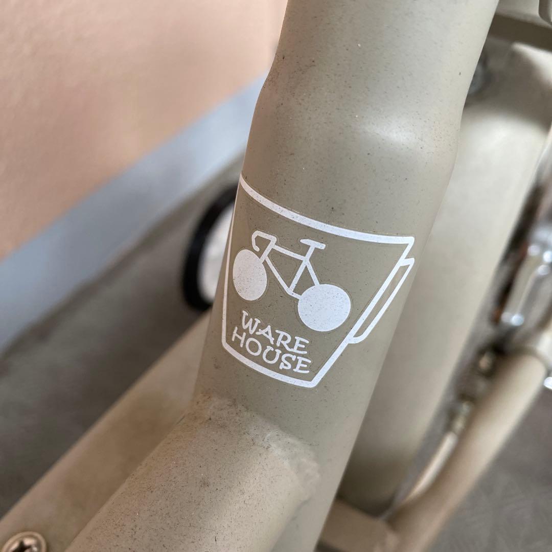 【送料込み】little tokyobike16インチ アイボリー 補助輪なし