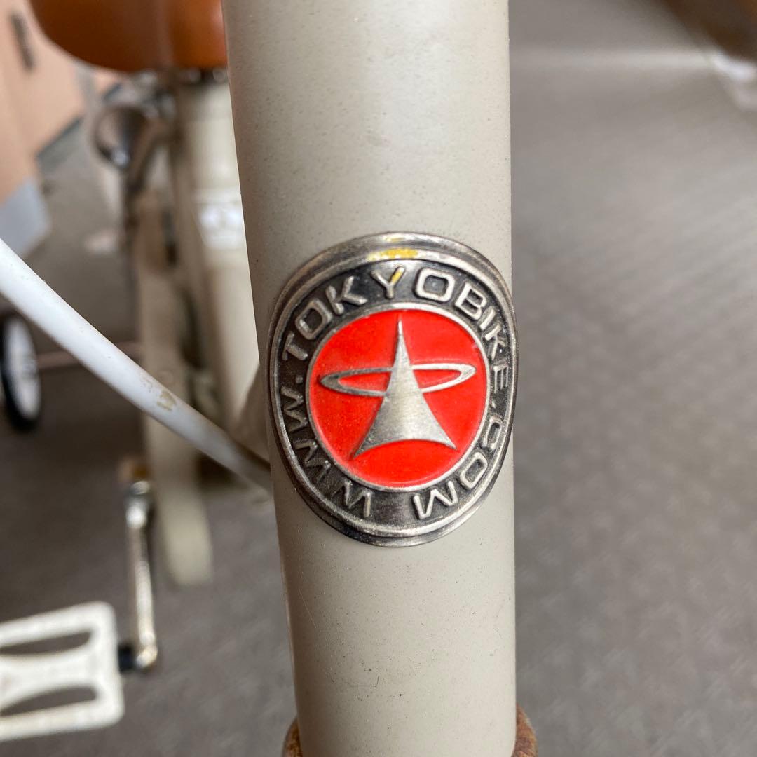 【送料込み】little tokyobike16インチ アイボリー 補助輪なし