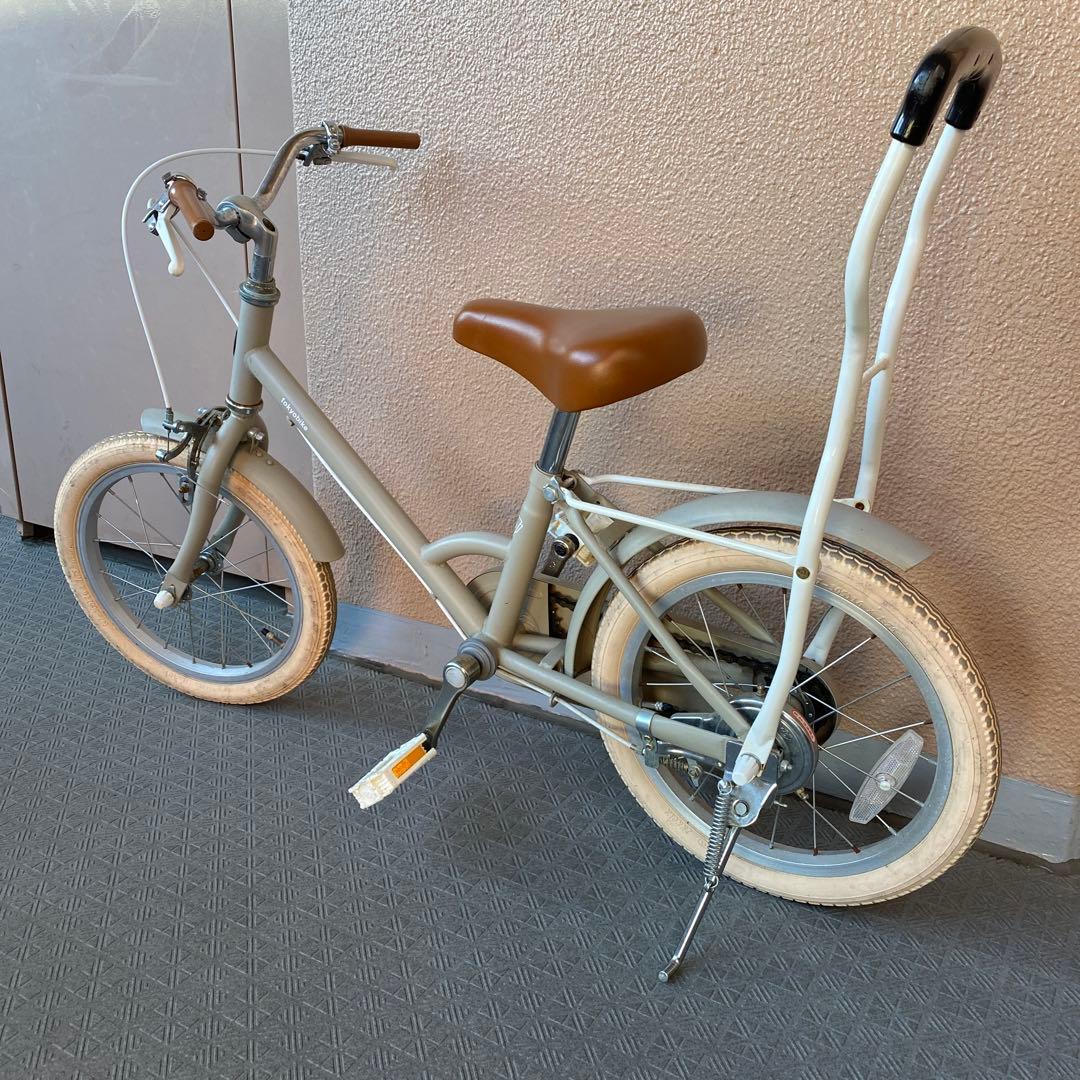 【送料込み】little tokyobike16インチ アイボリー 補助輪なし