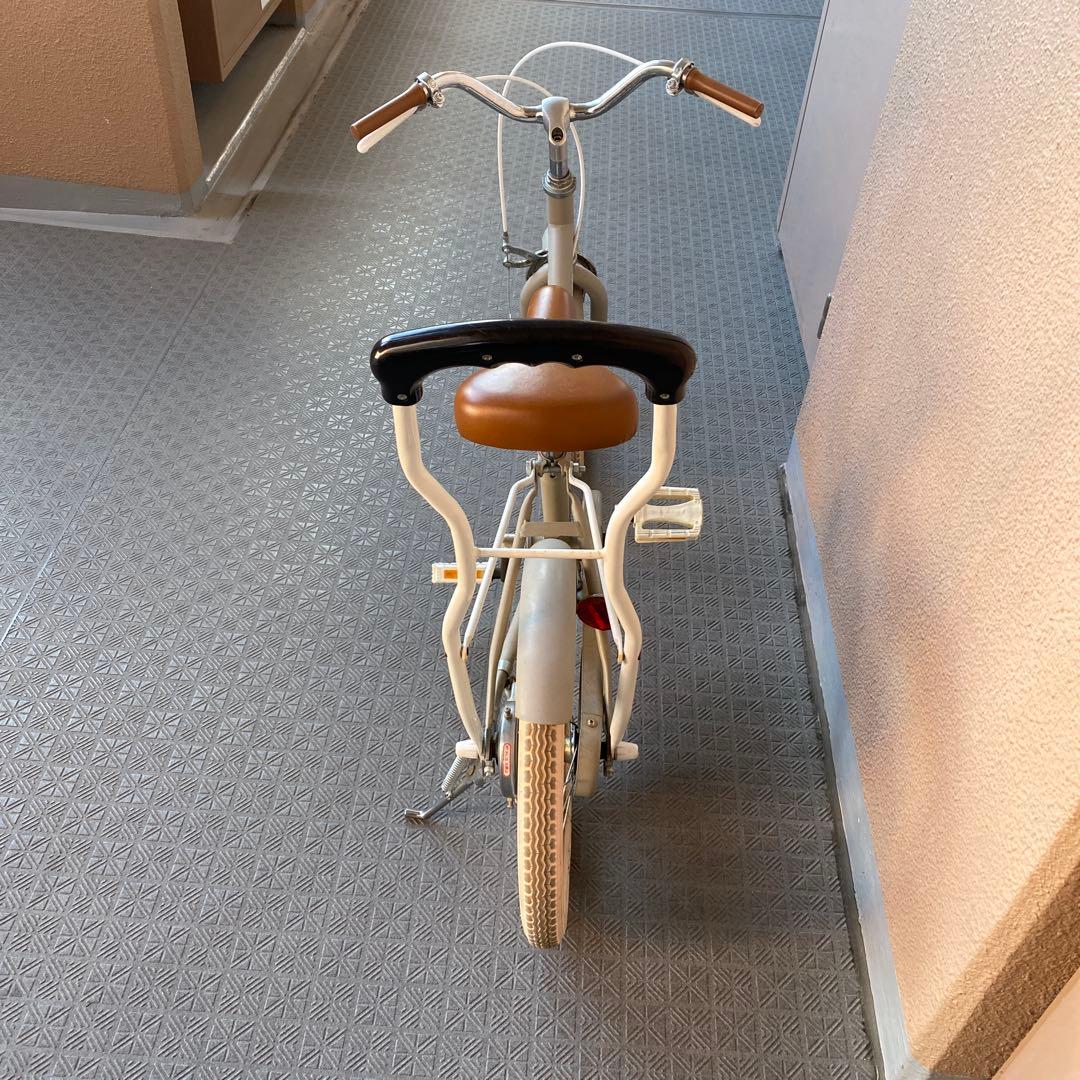 【送料込み】little tokyobike16インチ アイボリー 補助輪なし