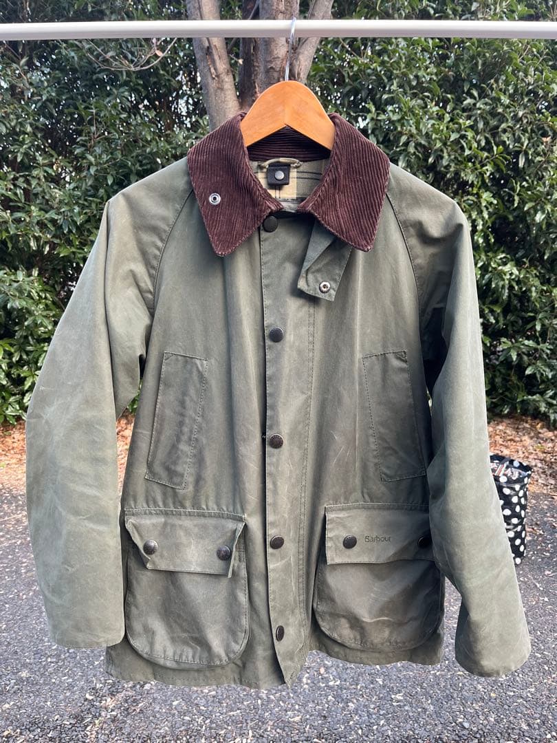 Barbour BEDALE オリーブグリーンジャケット