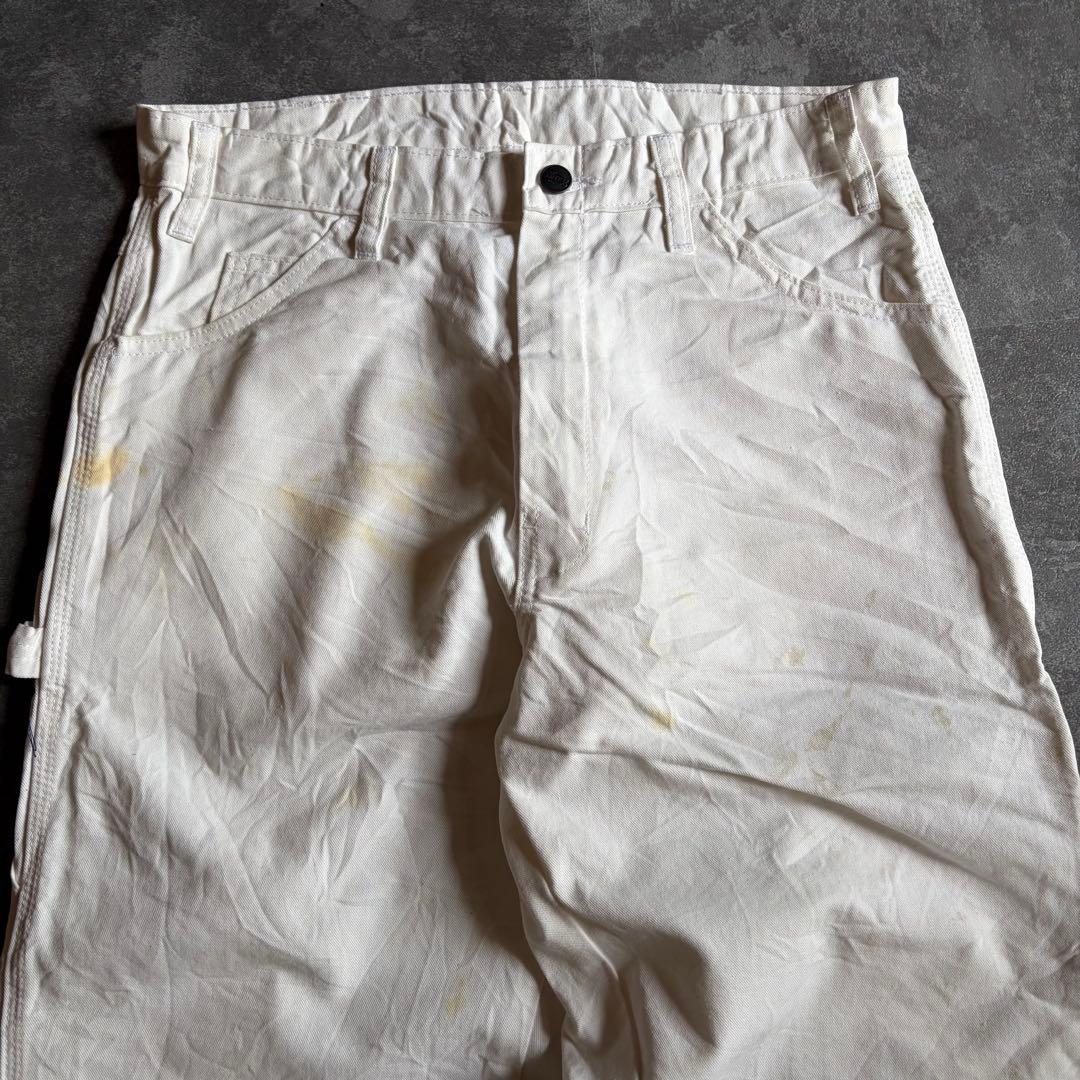 Dickies ペインターパンツ ホワイト W31 L30 ワークパンツ ワイド