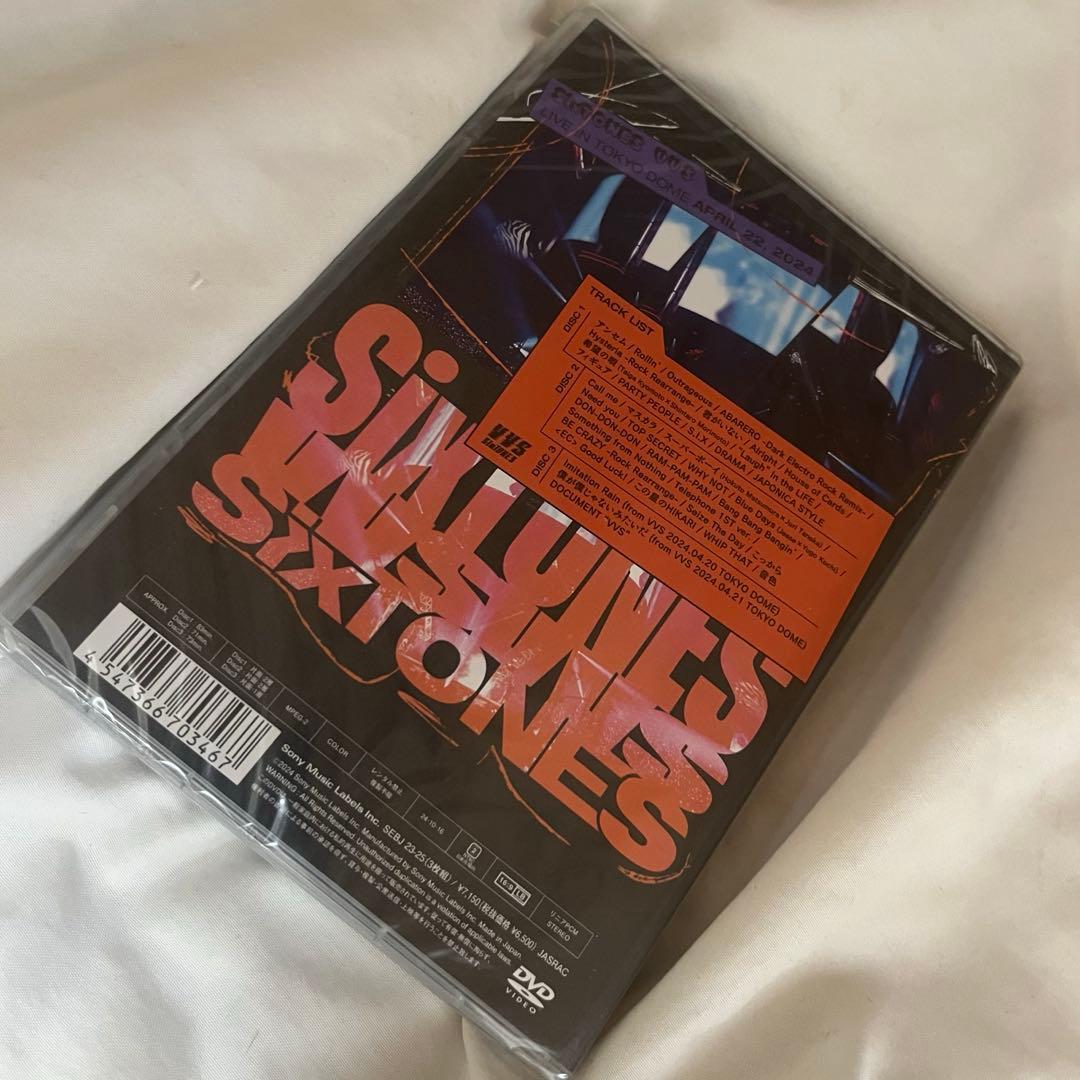 SixTONES VVS通常盤DVD