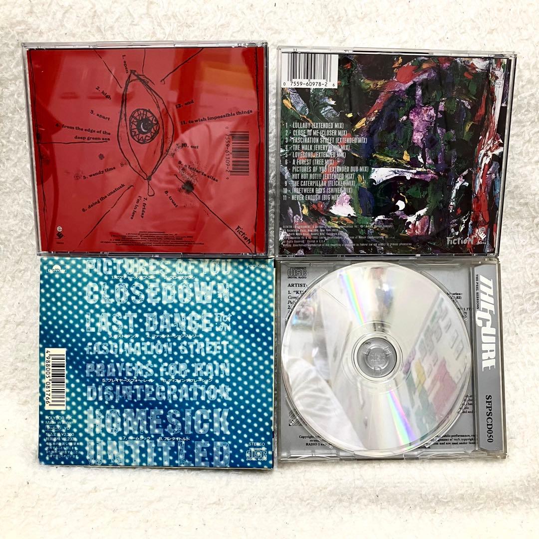 CD キュアー 4枚セット THE CURE ENTREAT+wish