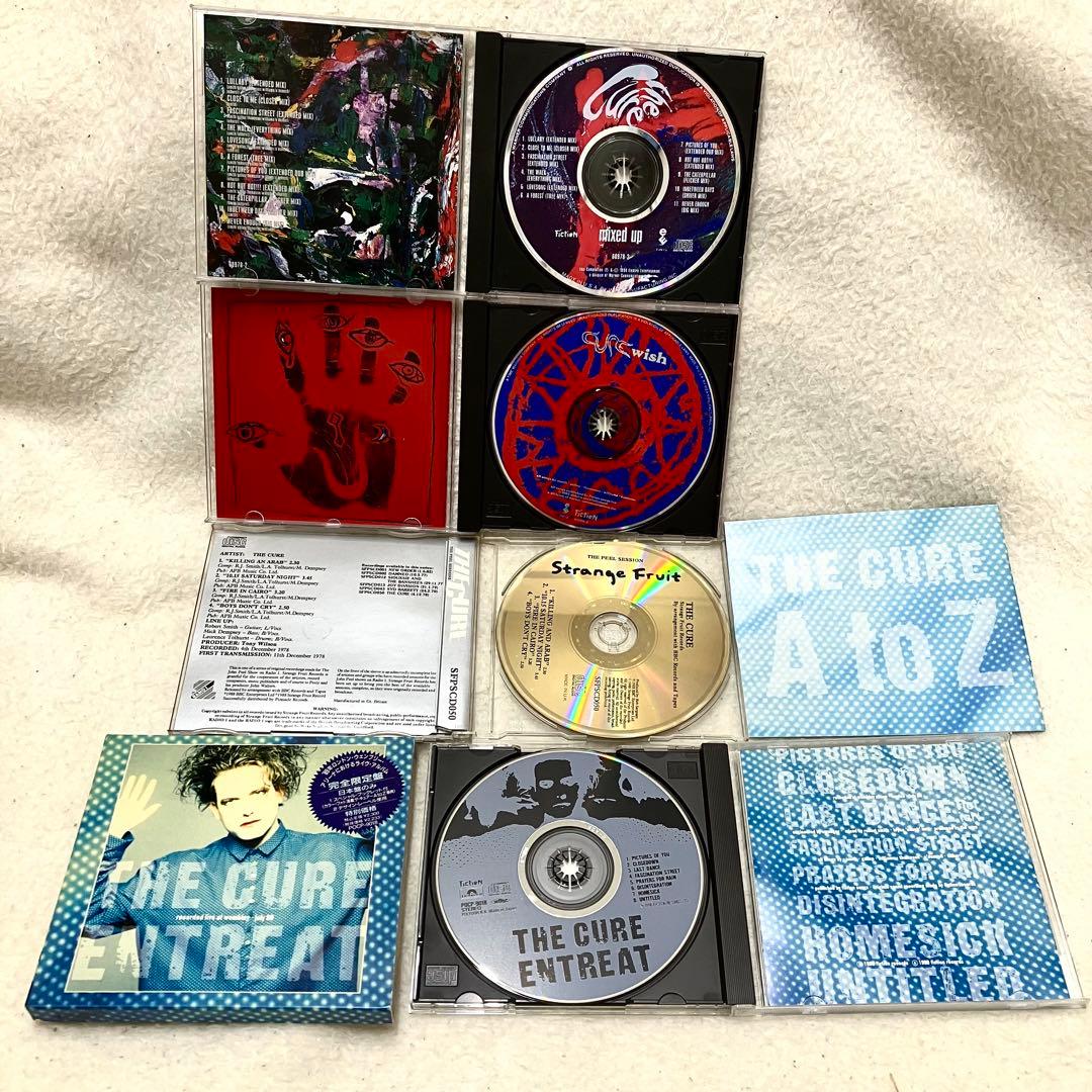 CD キュアー 4枚セット THE CURE ENTREAT+wish