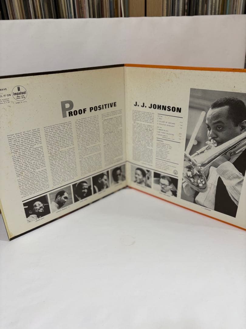 激レアオリジナル美盤‼️J.J. JOHNSON PROOF POSITIVE