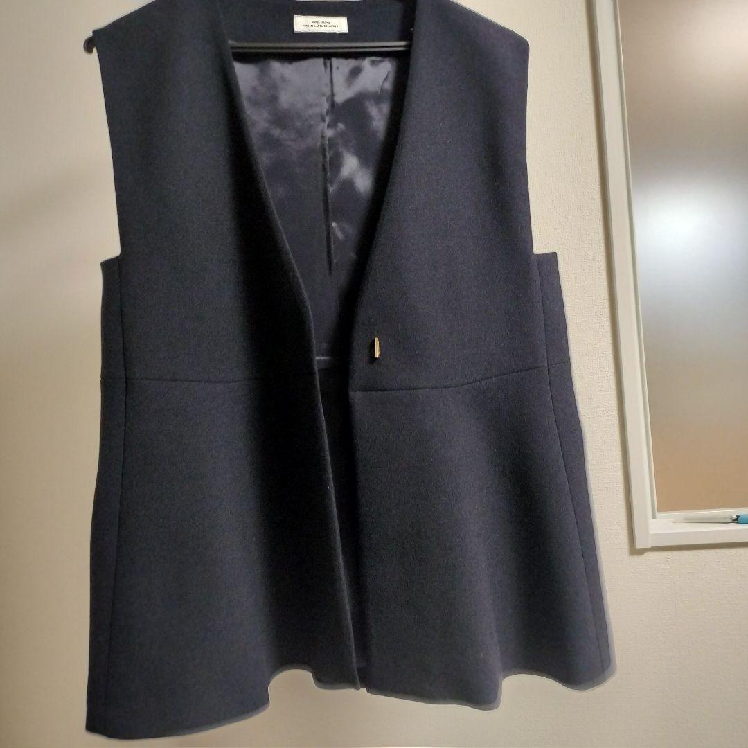 UNITED ARROWS 　グリーンレーベル　ペプラム　ジレ　ベスト　ハレの日