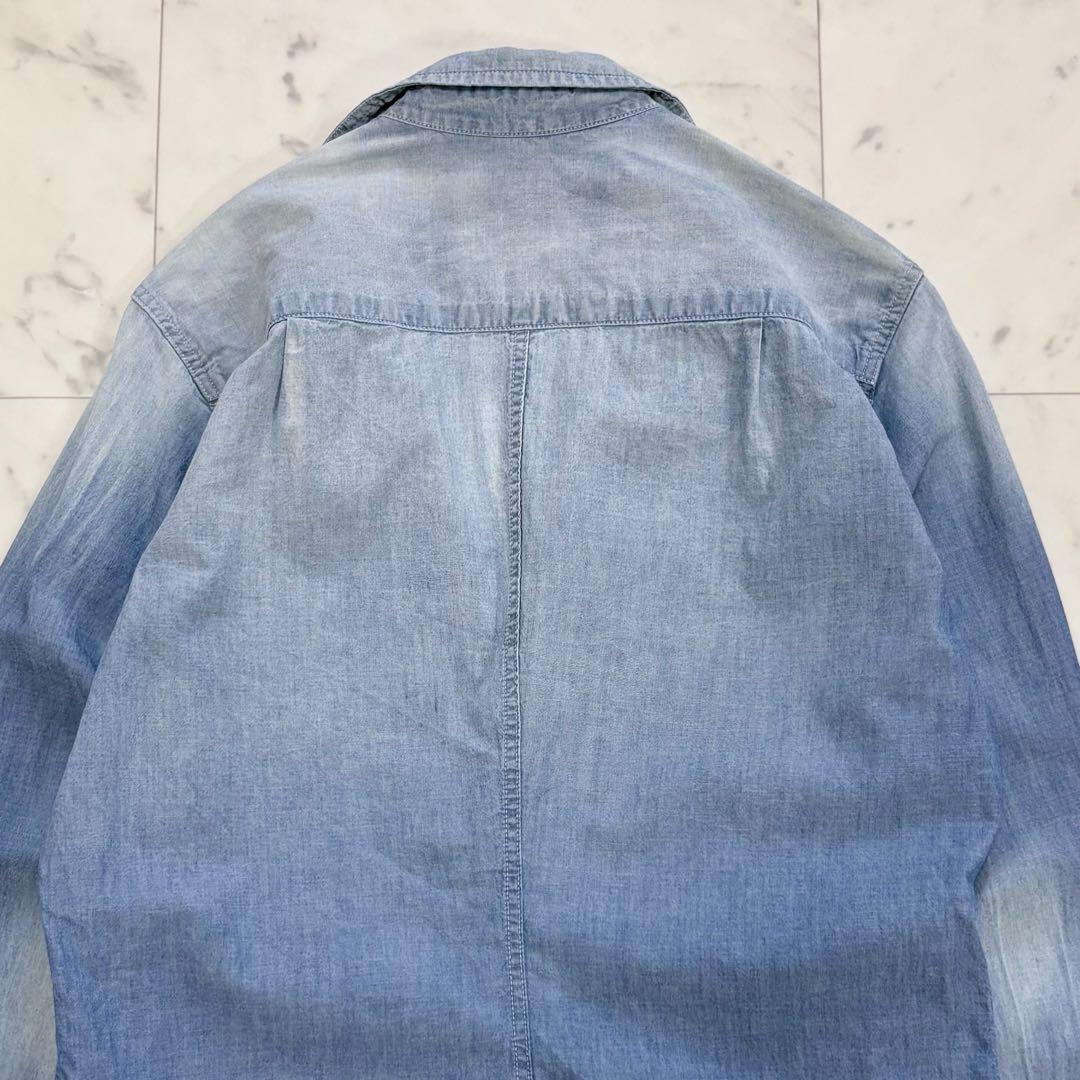 美品✨フランク&アイリーン　シャンブレーシャツ ロンハーマン別注　バリー