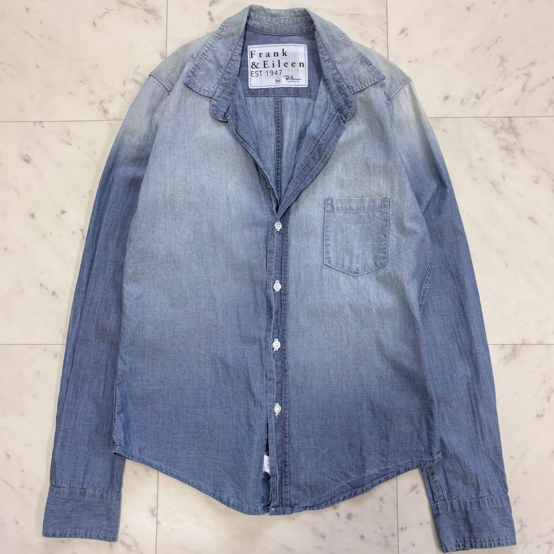 美品✨フランク&アイリーン　シャンブレーシャツ ロンハーマン別注　バリー