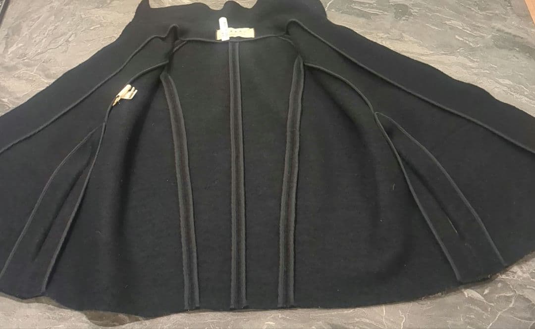 ☆売り尽くし☆MARNI ポンチョ・ケープコート　ダークネイビー　38size