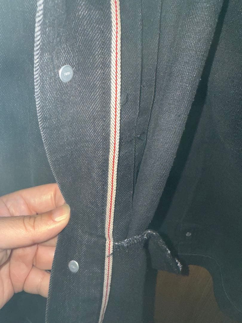 Levis 30th EDIFICE別注 Type 1 　ジャケット対戦　赤耳