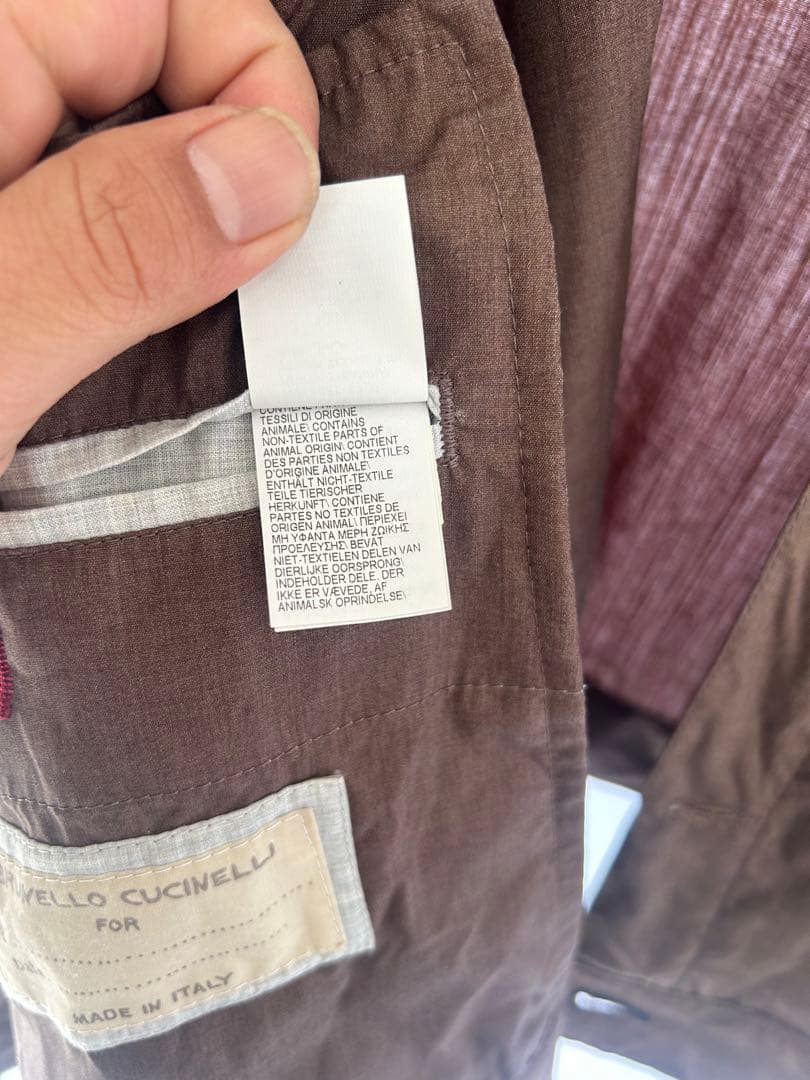 亀*井様 BRUNELLO CUCINELLI ブルネロクチネリ　トラッカージャ