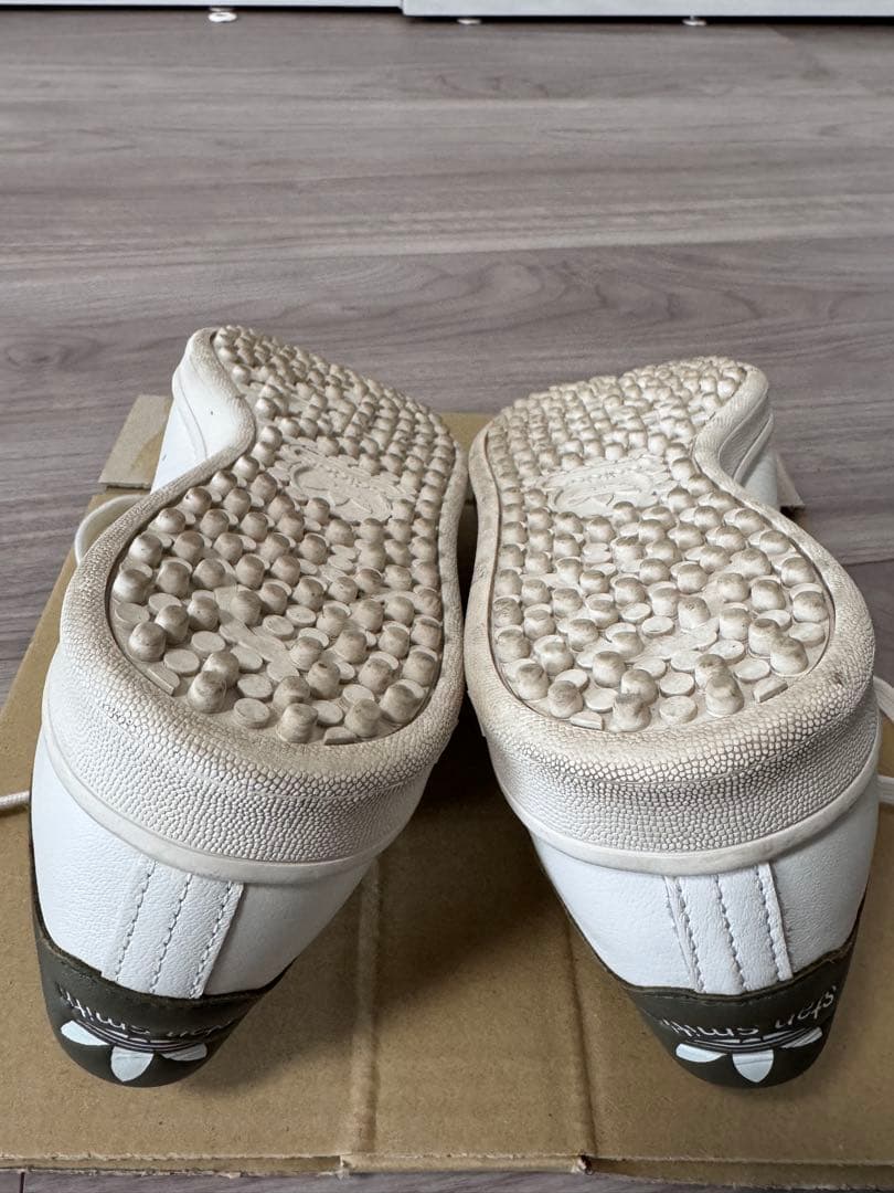 adidas スタンスミス メンズゴルフシューズ26.5センチ　オフホワイト