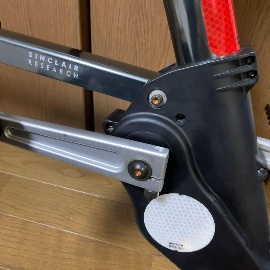A-bike plus 折りたたみ自転車 　赤　軽量　折り畳み　コンパクト