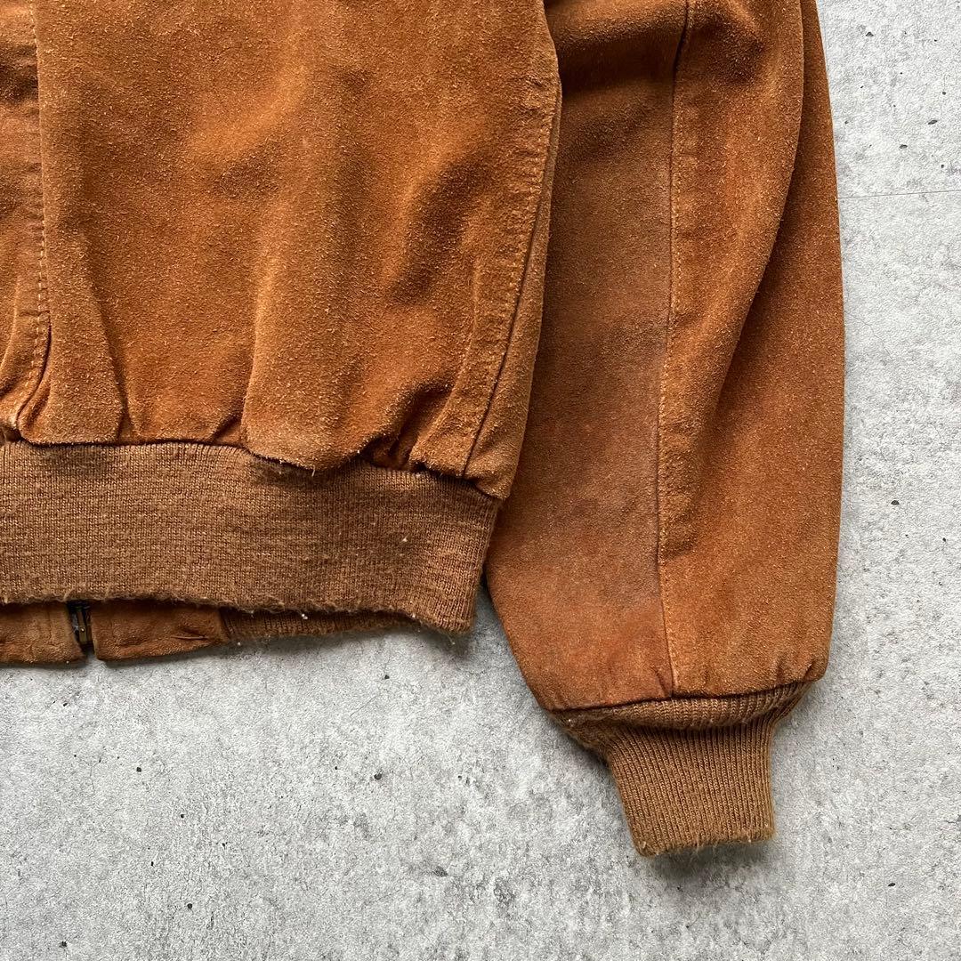 80s Schott ショット スエードレザー ボンバージャケット USA製