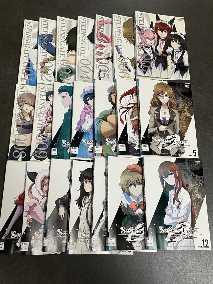 「STEINS;GATE/シュタインズゲート」1期+2期 DVD全21巻セット