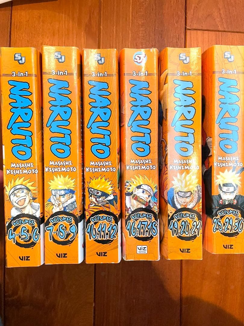 【Yasu】（NARUTO 3-in-1）6冊セット