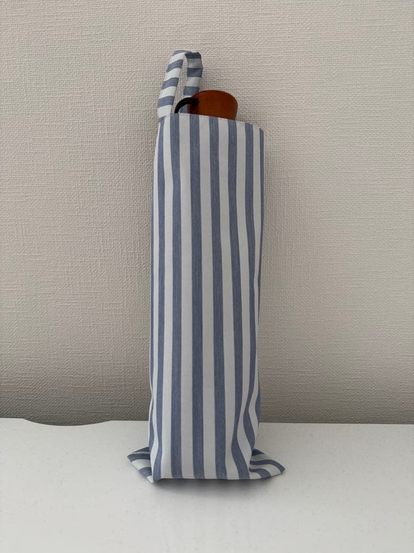 【日傘】サンバリア100 ストライプ（折りたたみ）