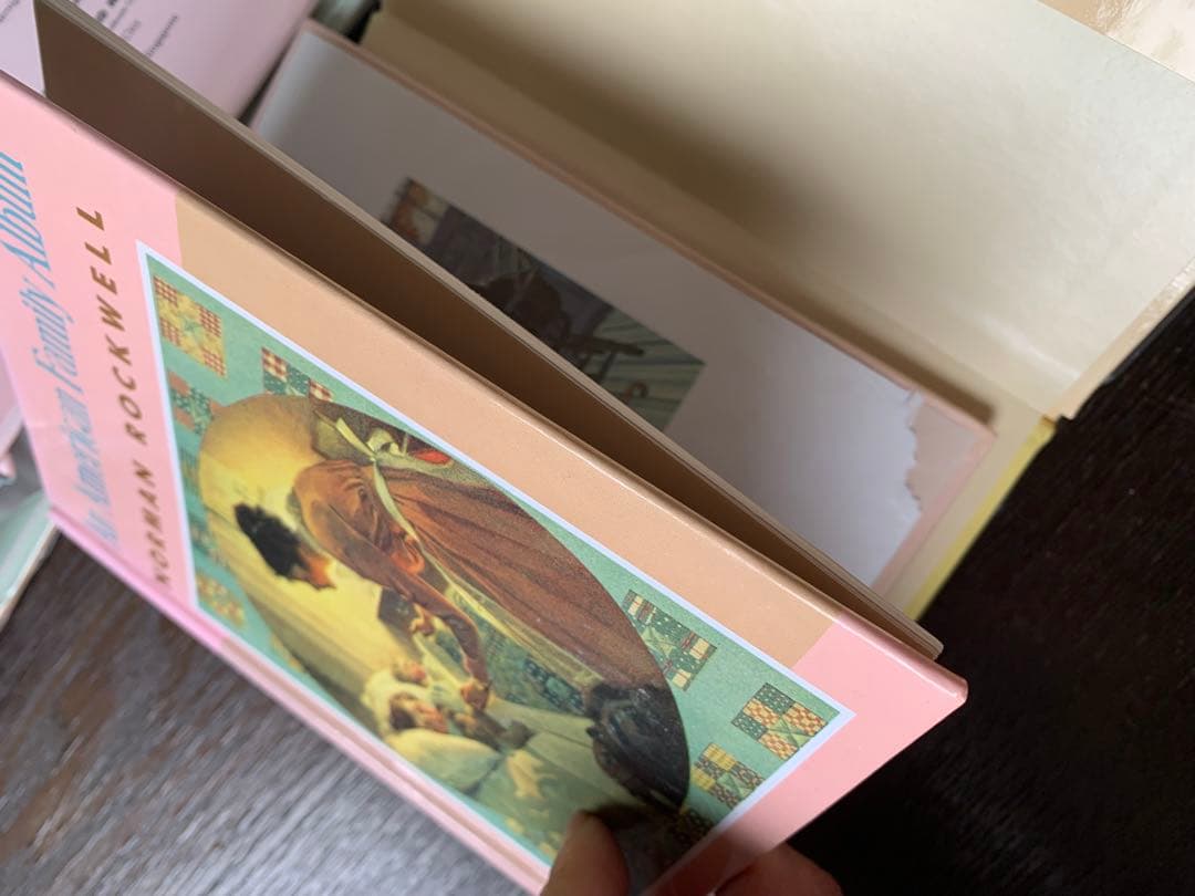絶版　希少画集 4冊セット　ノーマン・ロックウェル 洋書 ハードカバー