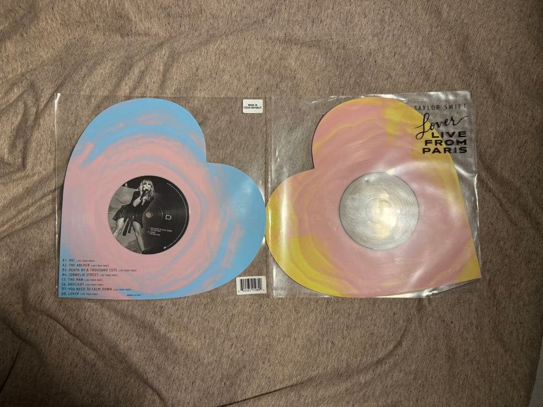 Taylor Lover Live From Paris ハート型レコード