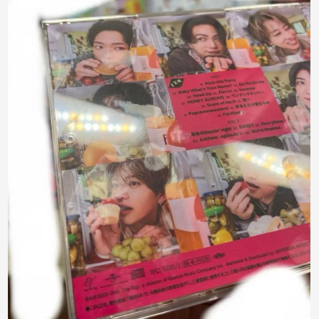 timelesz アルバム FAM 特典付き