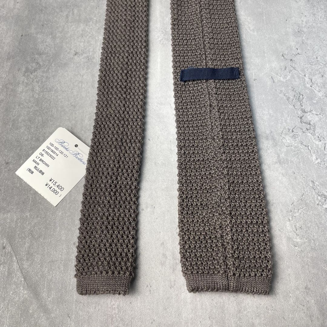 新品 Brooks Brothers ゴールデンフリース ニットタイ ネクタイ