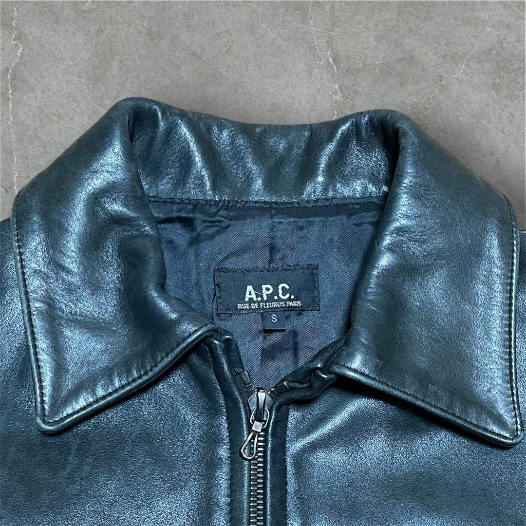 h*i様 ウ*ド様 A.P.C. 激レア フランス製 レザー アーカイブ 90年