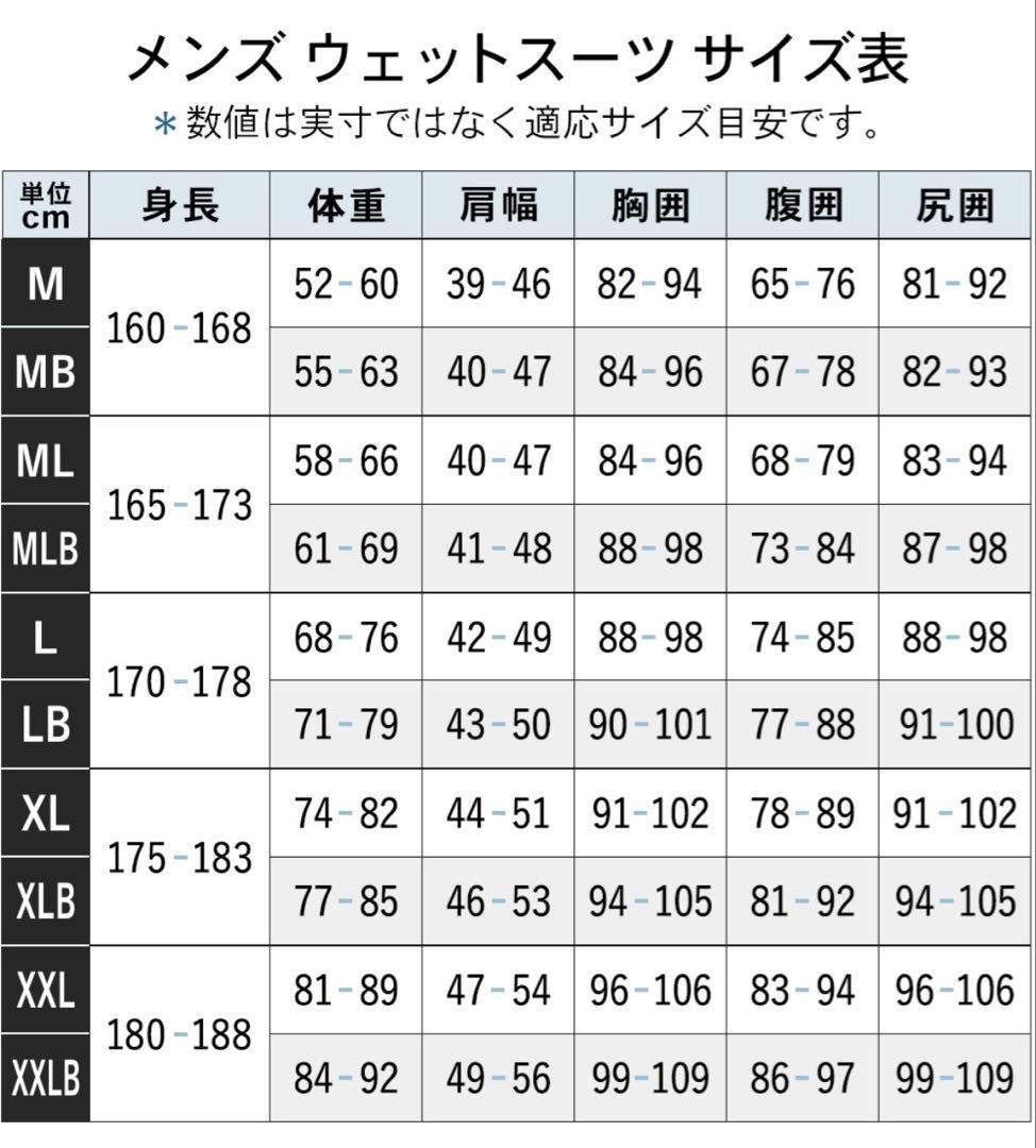 WAVE WARRIORSウェーブウォーリアーズ 5×3セミドライ メンズ M