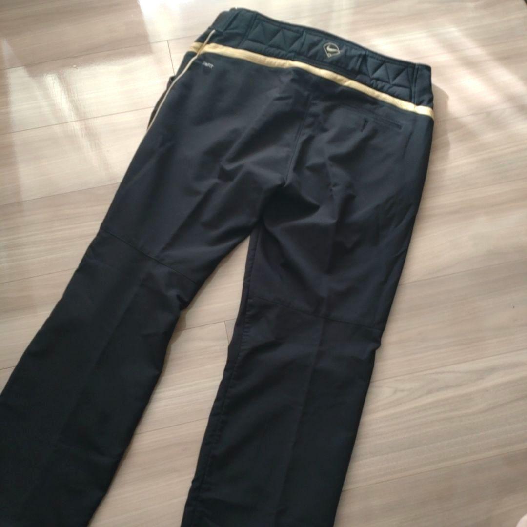 NIKE　ナイキ　ジャージセットアップ　野球　黒×金　L〜XLサイズ　スポーツ