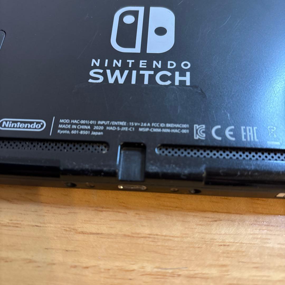【ジャンク品】Nintendo Switch 本体　付属品各種