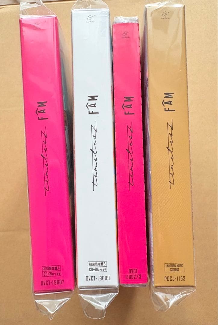timelesz『FAM』 アルバム 4形態セット