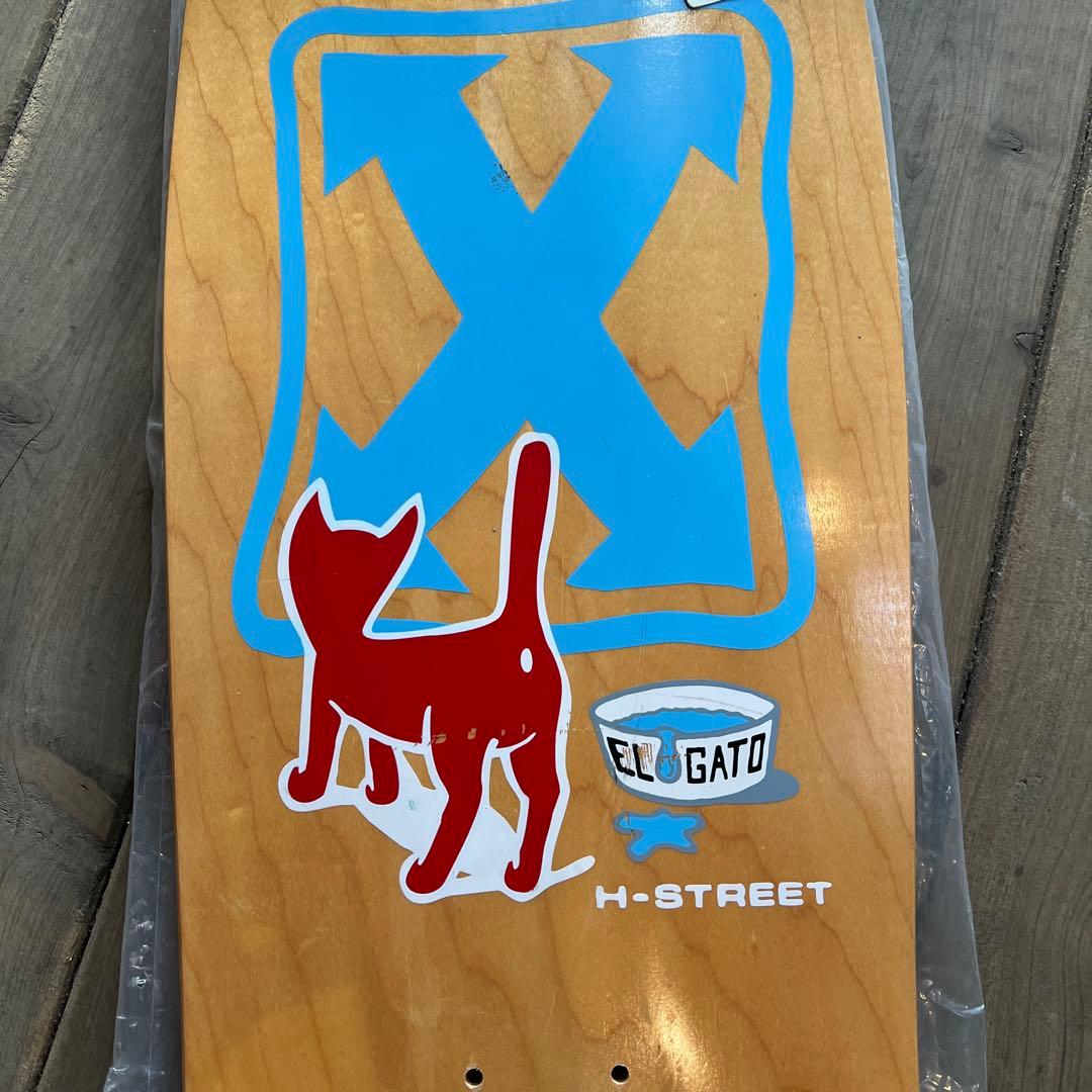 H-STREET EL GATO スケボーデッキ9.75インチ定価¥19,800
