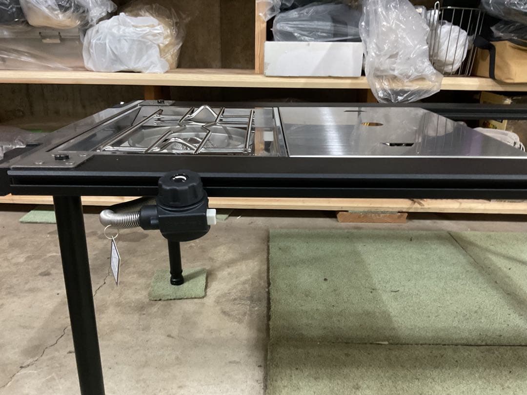 新品 フラットバーナー ＆ フラットバーナー 専用リッドトレー スノーピーク