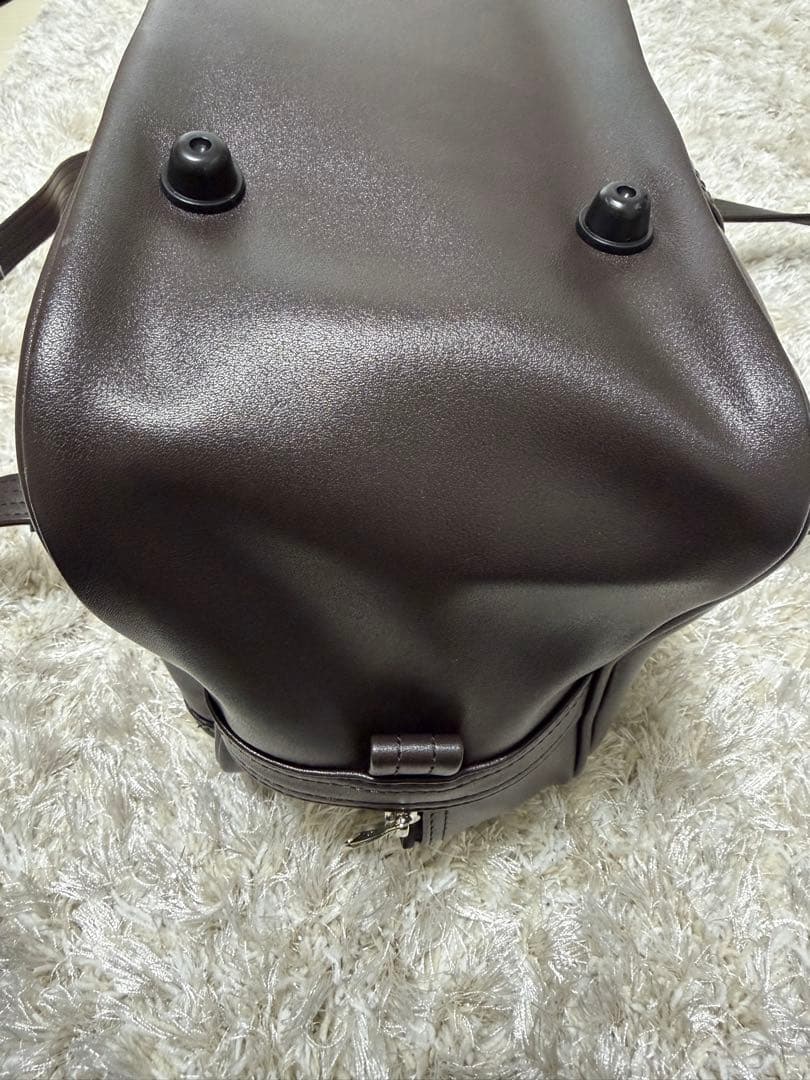 イーストボーイ　スクールバッグ　ブラウン
