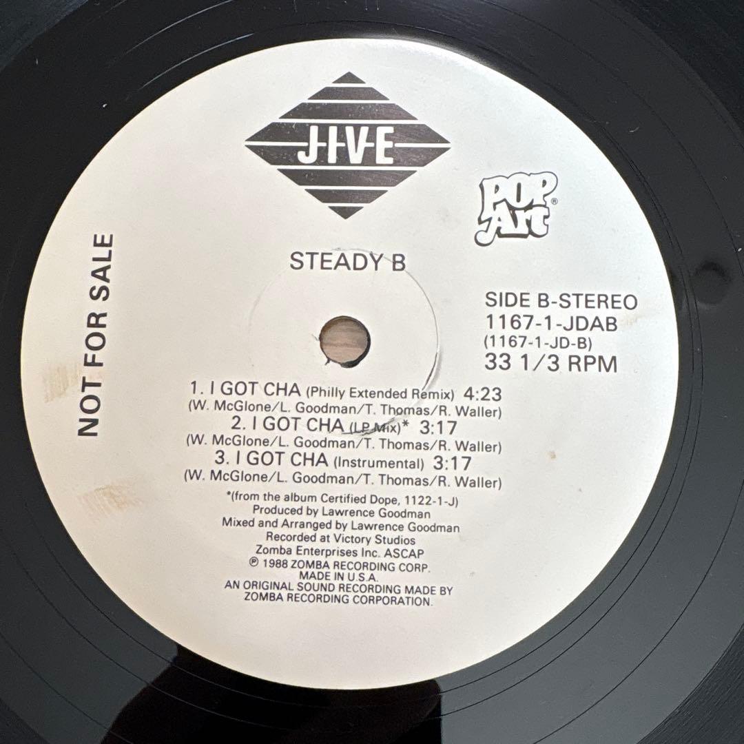洋楽 STEADY B SERIOUS promo