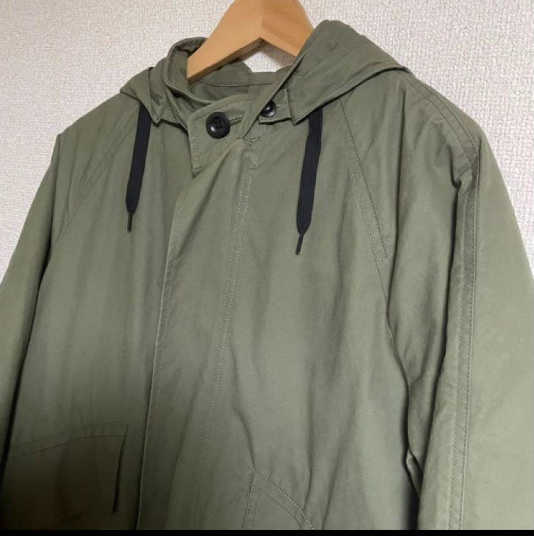 MHL HIGHCOUNT COTTON POPLIN コート　ダウンライナー