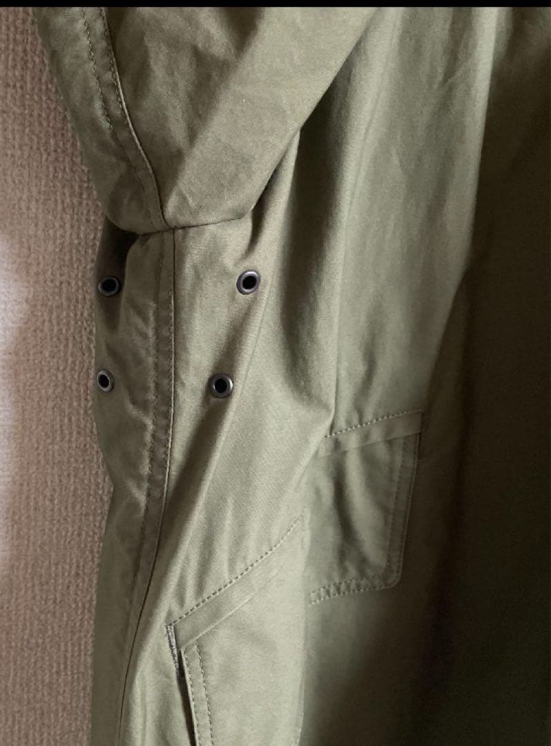 MHL HIGHCOUNT COTTON POPLIN コート　ダウンライナー