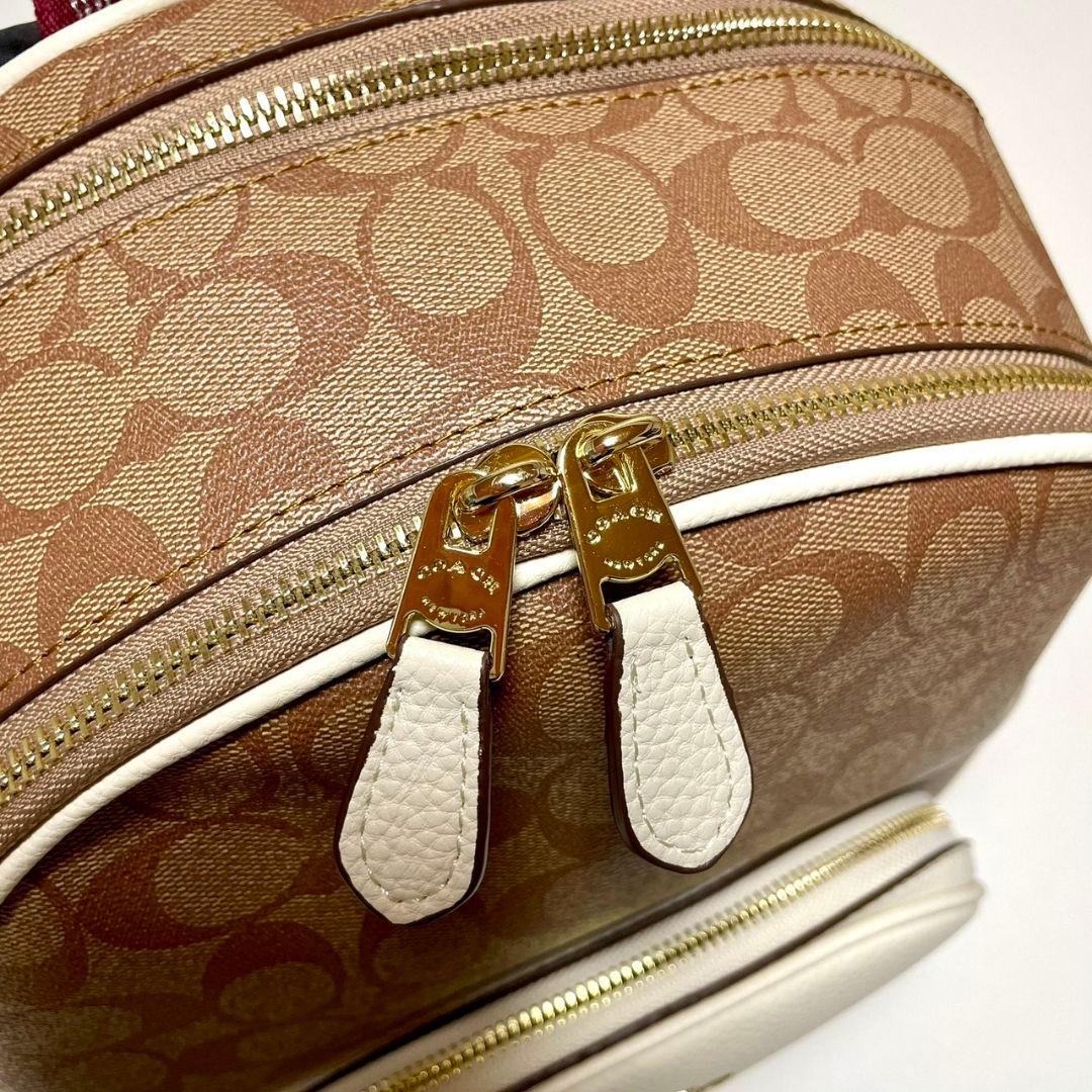 COACH シグネチャー バックパック リュック ベージュ C5671
