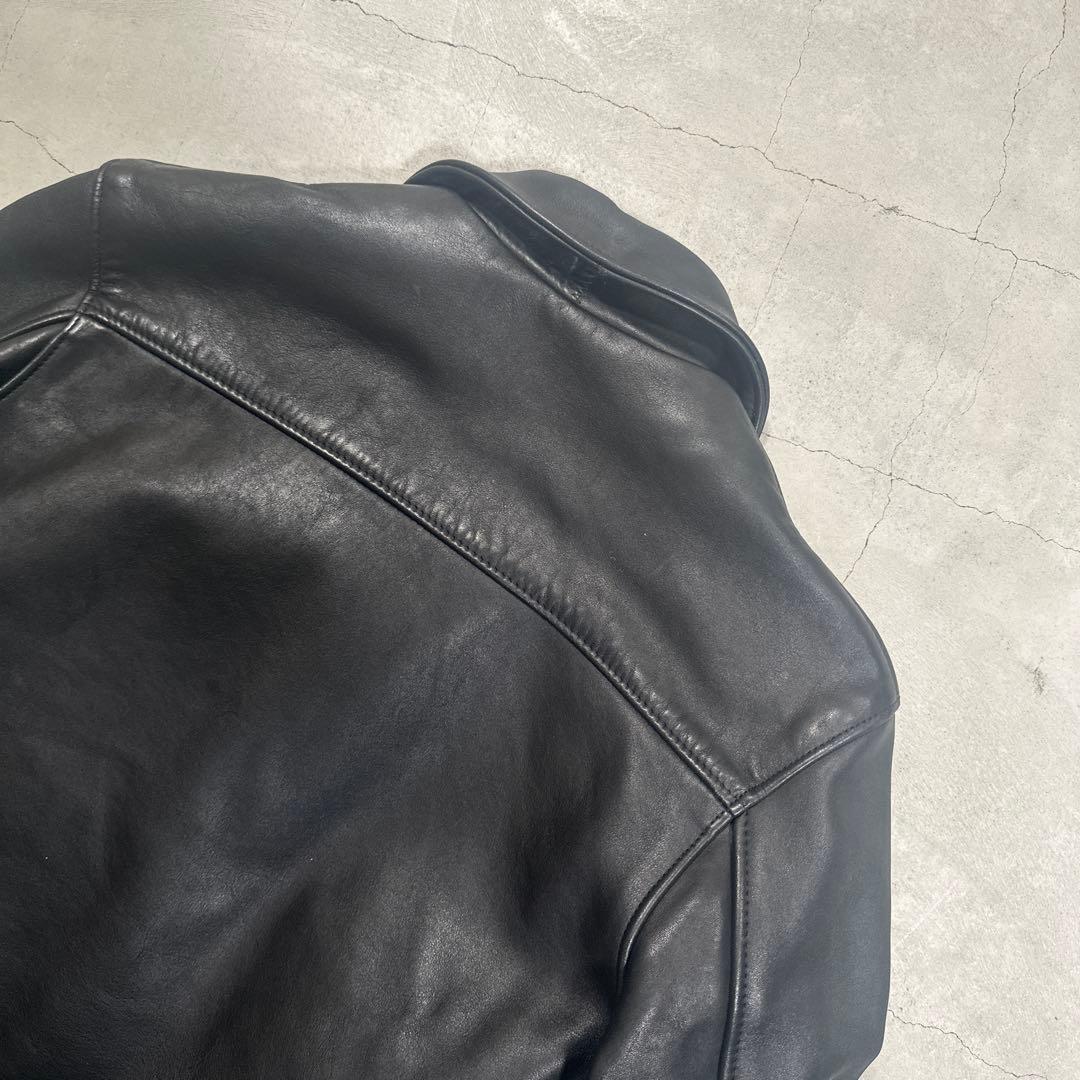 SCHOTT×Ron Herman ライダースジャケット　襟ボア　174RH