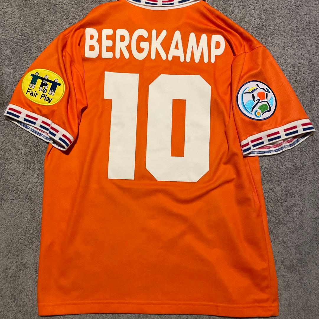 ユーロ96 オランダ代表 ベルカンプ　ヴィンテージユニフォーム