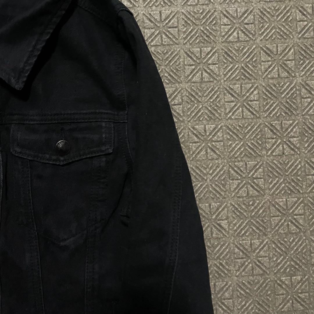 ジャケット・アウター opium darkwear black short denim jacket3
