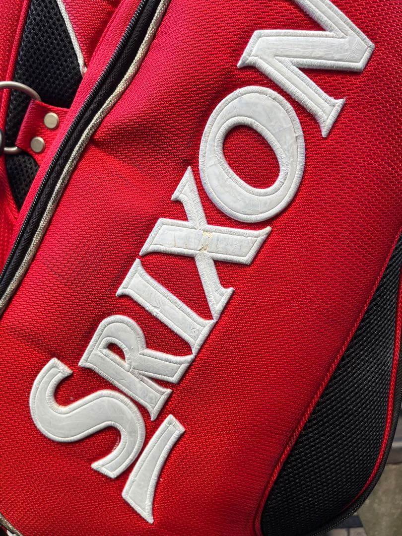 Srixon レッド キャディバッグ　　　　※値下げ交渉は歓迎致します。