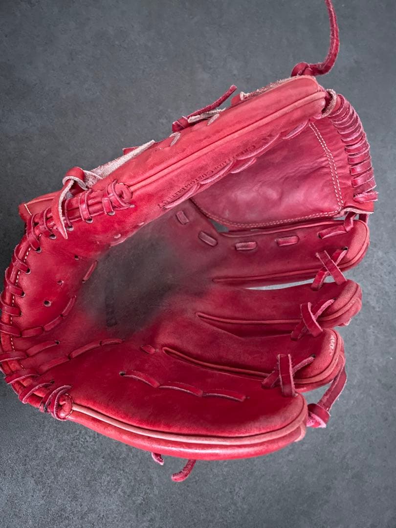 Mizuno Victory Stage 赤 グローブ 右投げ用