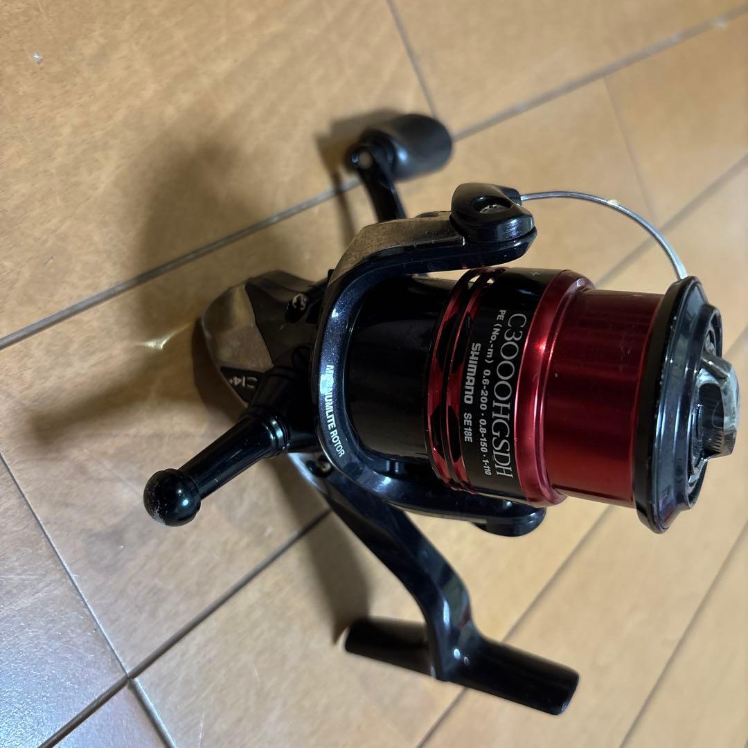 Shimano Alpha CI4+リールとルアーセット