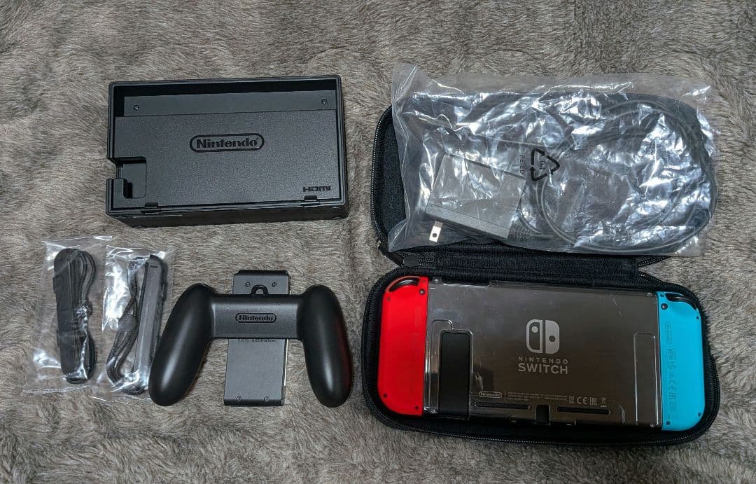 Nintendo Switch ネオンブルー/ネオンレッド 本体 モンハンライズ