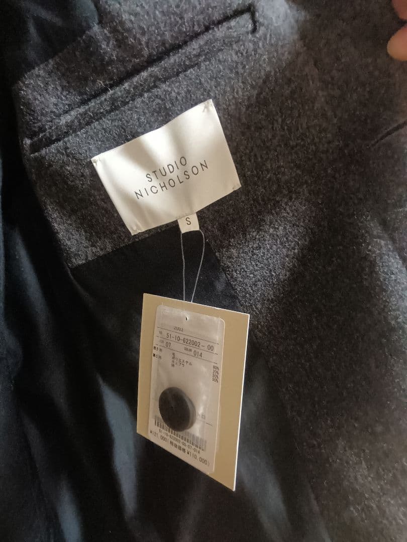 STUDIO NICHOLSON スタジオ ニコルソン 22AW コート 新品