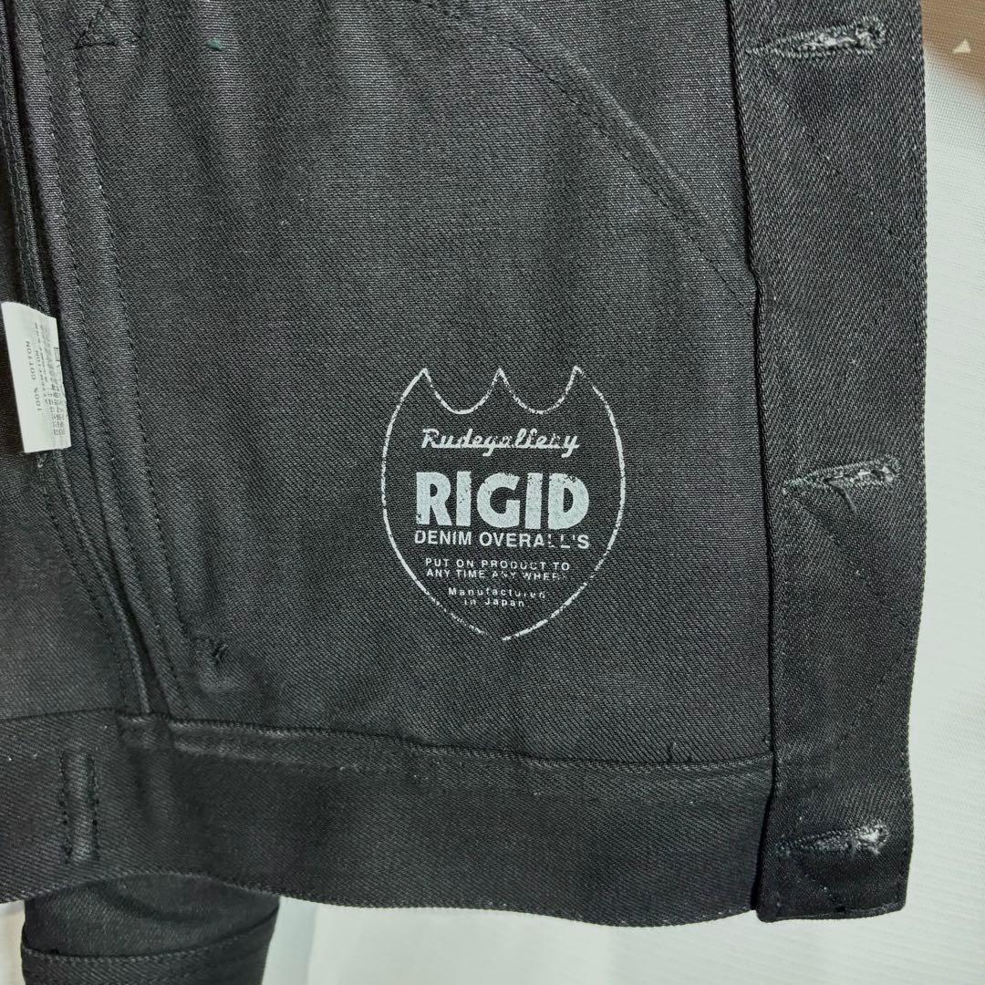 【RUDE GALLERY】ブラックデニムジャケット 3 M相当 日本製