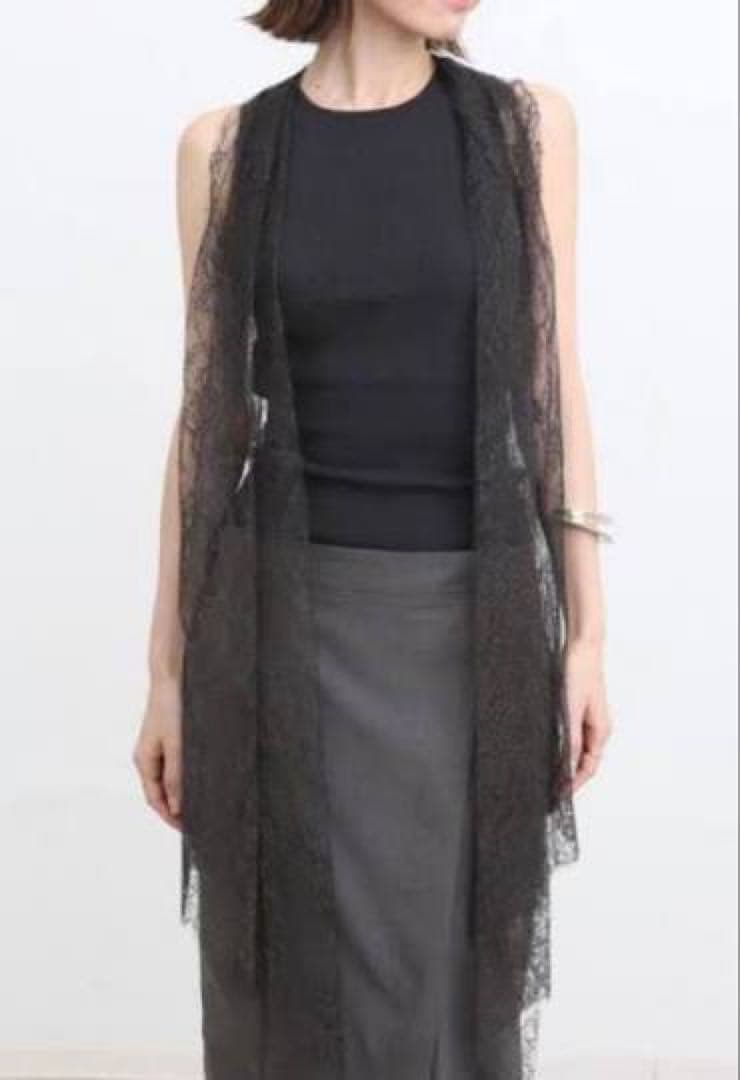 L'Appartement 【Lisiere】Lace Vest レースベスト